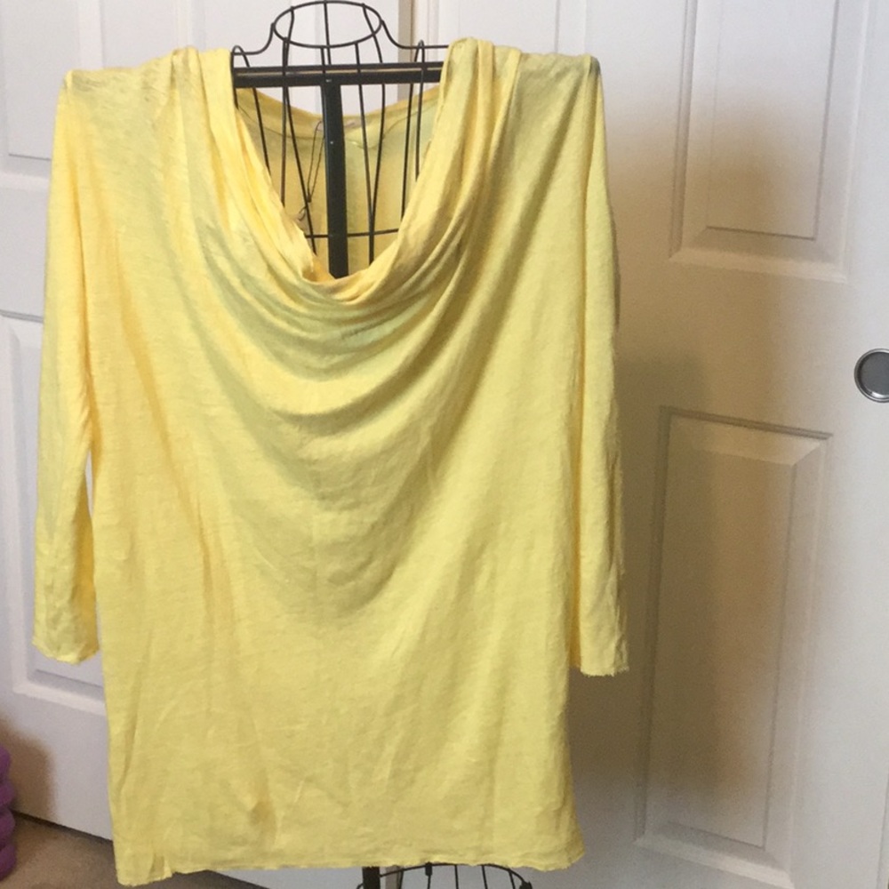 Zara W&B Collection Linen Tunic
